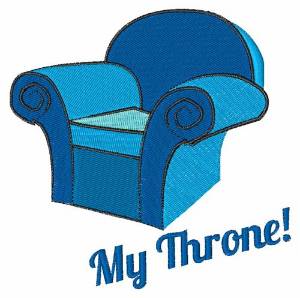 Picture of My Throne Machine Embroidery Design