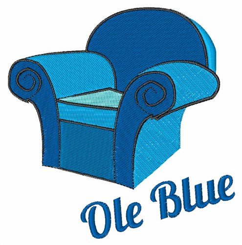 Ole Blue Machine Embroidery Design