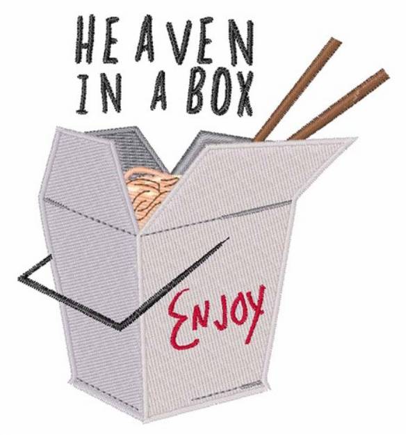 Picture of Heaven In A Box Machine Embroidery Design
