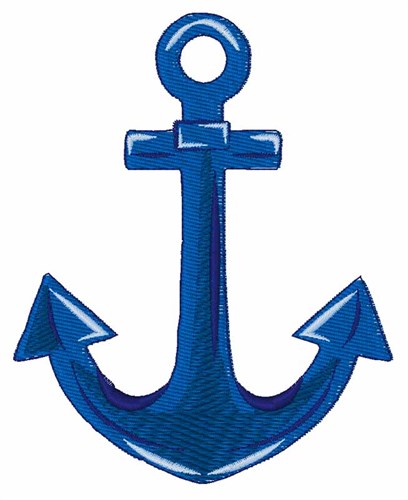 Boat Anchor Machine Embroidery Design