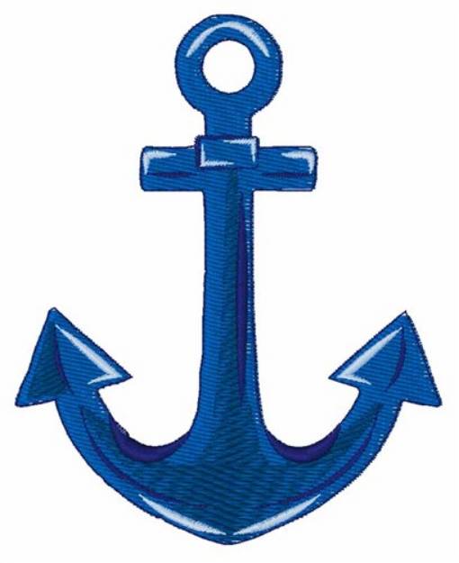 Picture of Boat Anchor Machine Embroidery Design