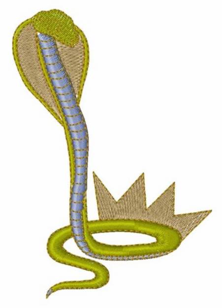 Picture of King Cobra Machine Embroidery Design