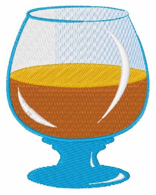 Picture of Drink Glass Machine Embroidery Design