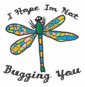 Picture of Bugging You Machine Embroidery Design