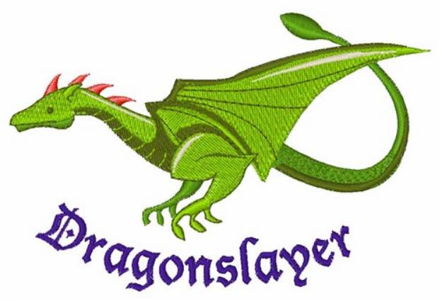 Picture of Dragonslayer Machine Embroidery Design