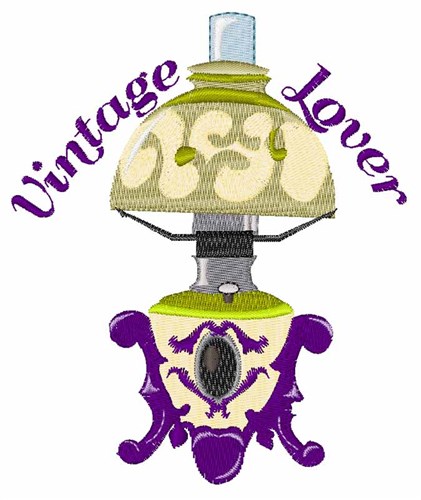 Vintage Lover Machine Embroidery Design