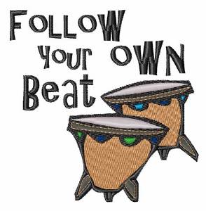 Picture of Your Own Beat Machine Embroidery Design