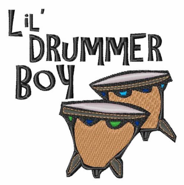 Picture of Drummer Boy Machine Embroidery Design