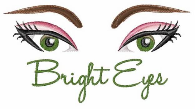 Picture of Bright Eyes Machine Embroidery Design