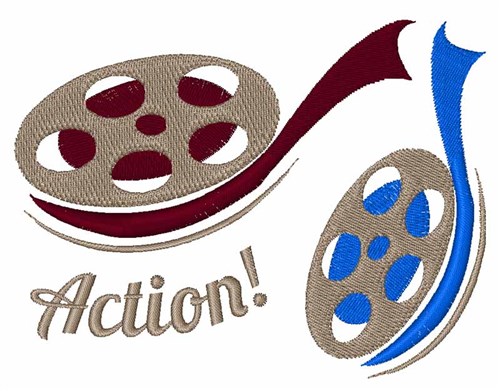 Action! Machine Embroidery Design
