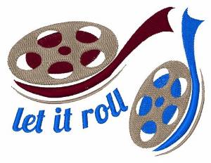 Picture of Let It Roll Machine Embroidery Design