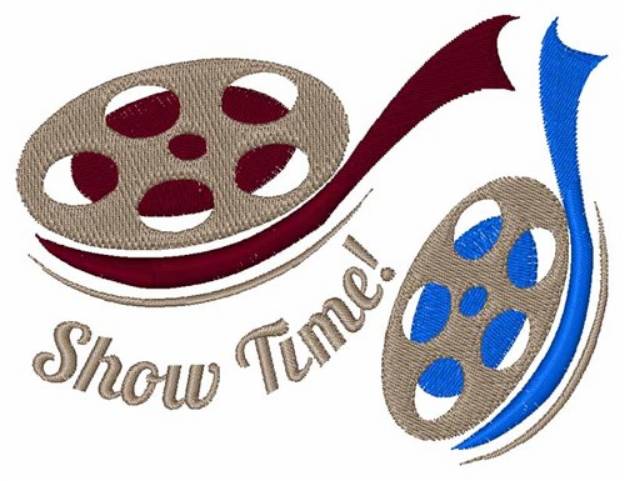 Picture of Show Time Machine Embroidery Design