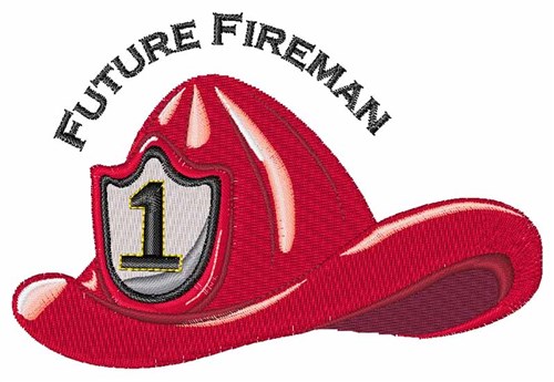 Future Fireman Machine Embroidery Design