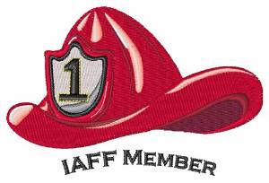 Picture of IAFF Member Machine Embroidery Design