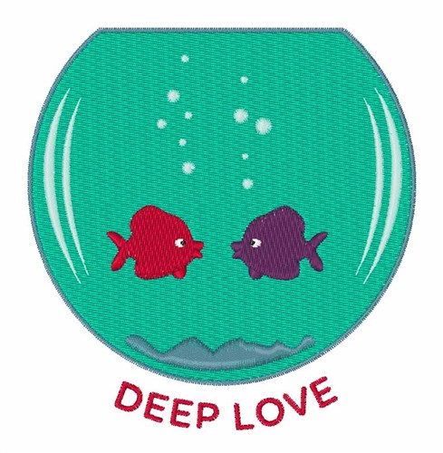 Deep Love Machine Embroidery Design