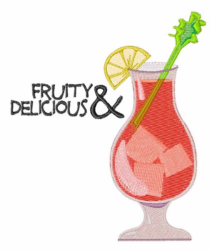 Fruity & Delicious Machine Embroidery Design
