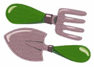 Picture of Garden Tools Machine Embroidery Design