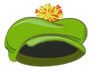 Picture of Scottish Golf Hat Machine Embroidery Design