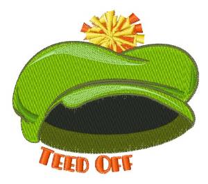 Picture of Teed Off Machine Embroidery Design