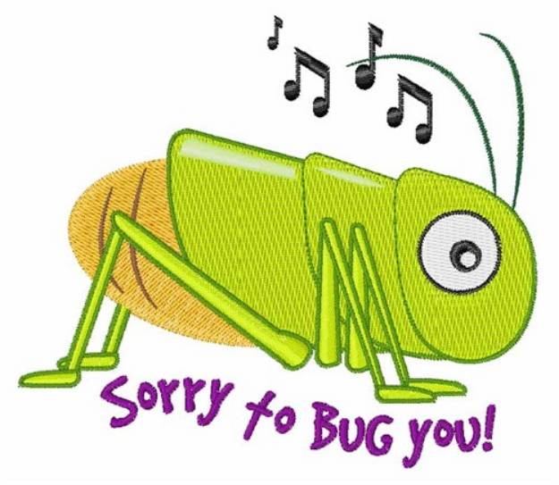Picture of Bug You Machine Embroidery Design