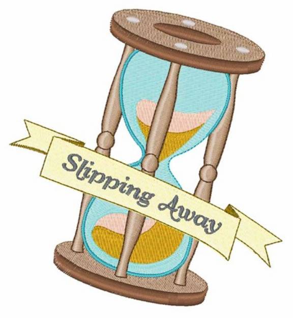 Picture of Slipping Away Machine Embroidery Design