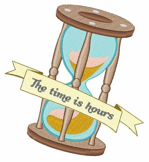 Picture of Time Is Hours Machine Embroidery Design