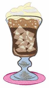 Picture of Ice Coffee Machine Embroidery Design