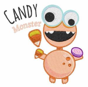 Picture of Candy Monster Machine Embroidery Design