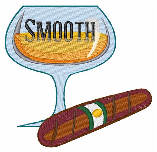 Smooth Machine Embroidery Design