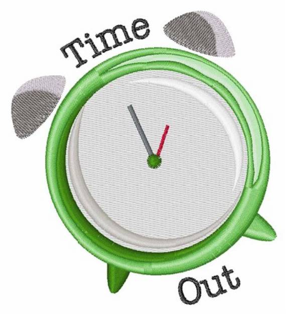 Picture of Time Out Machine Embroidery Design