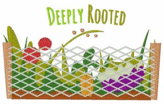 Picture of Deeply Rooted Machine Embroidery Design