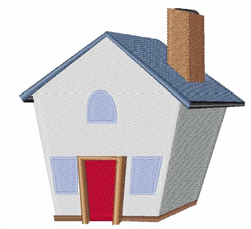 House Machine Embroidery Design