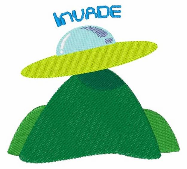 Picture of Invade Machine Embroidery Design