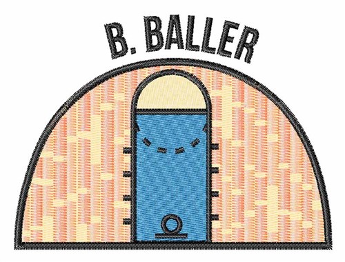 B. Baller Machine Embroidery Design