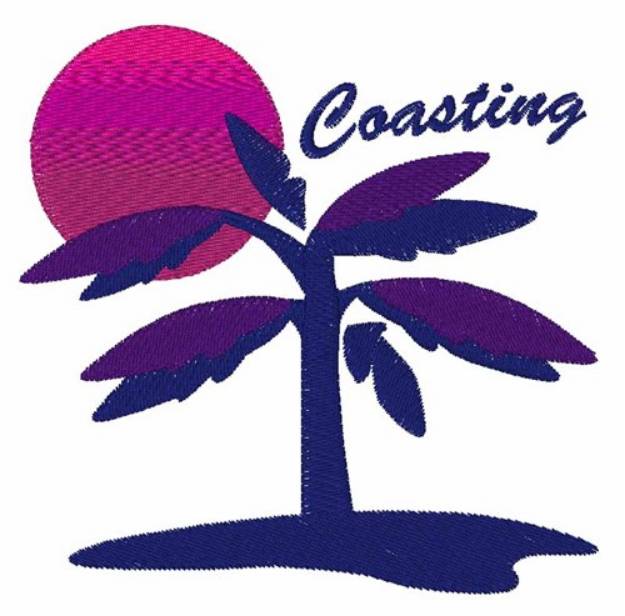 Picture of Coasting Machine Embroidery Design
