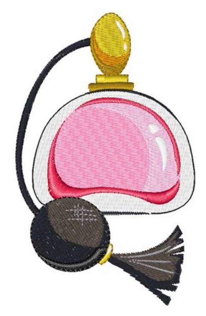 Picture of Perfume Bottle Machine Embroidery Design