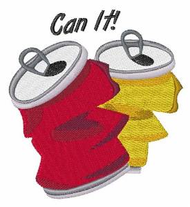 Picture of Can It Machine Embroidery Design