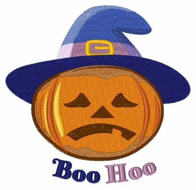 Picture of Boo Hoo Machine Embroidery Design