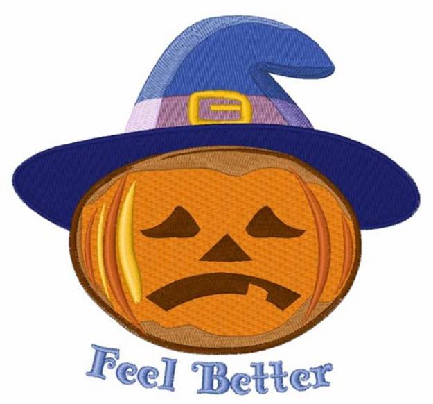 Picture of Feel Better Machine Embroidery Design