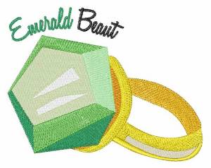 Picture of Emerald Beaut Machine Embroidery Design
