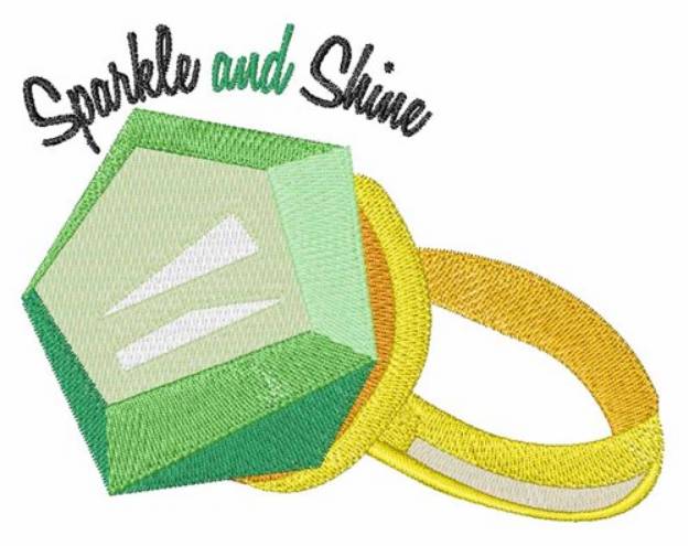 Picture of Sparkle and Shine Machine Embroidery Design