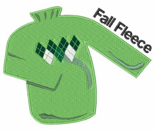 Picture of Fall Fleece Machine Embroidery Design