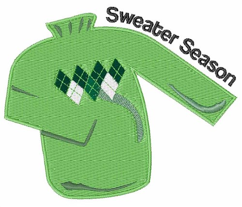Sweater Season Machine Embroidery Design