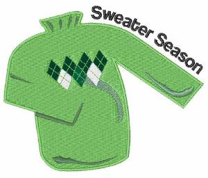Picture of Sweater Season Machine Embroidery Design