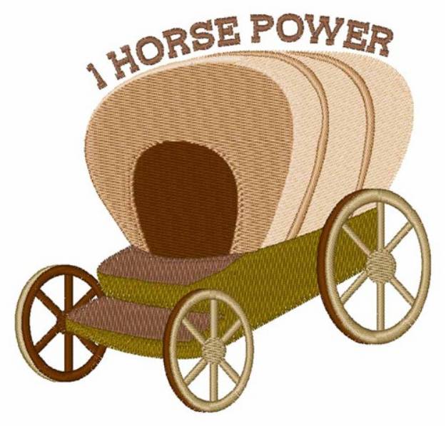 Picture of 1 Horse Power Machine Embroidery Design