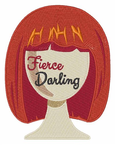 Fierce Darling Machine Embroidery Design