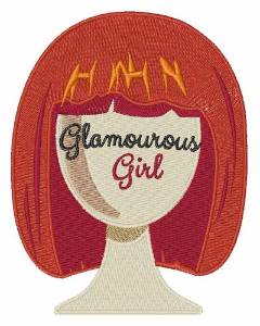 Picture of Glamourous Girl Machine Embroidery Design
