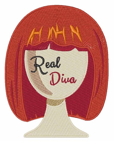 Real Diva Machine Embroidery Design