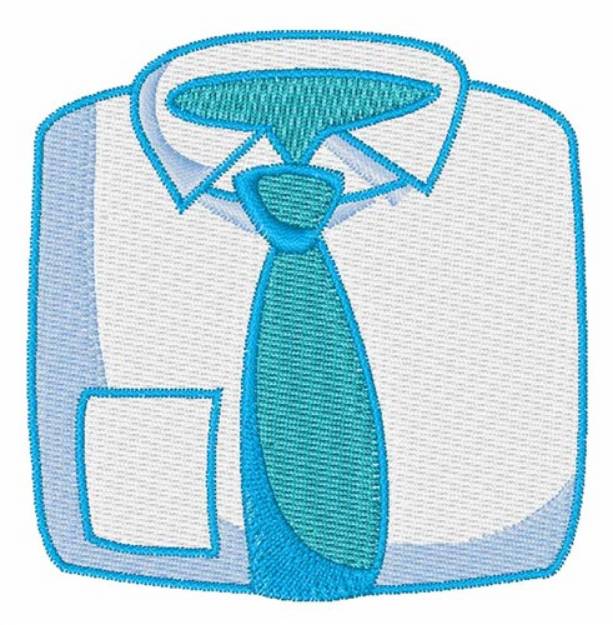 Picture of Mans Dress Shirt Machine Embroidery Design