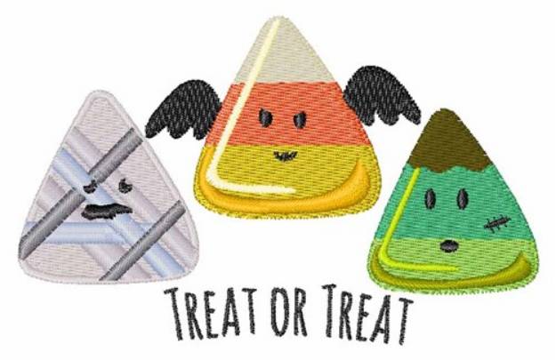 Picture of Treat or Treat Machine Embroidery Design